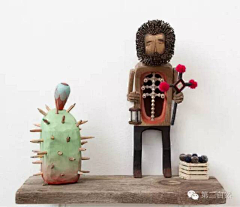 猴山大萝卜菌采集到多才丹佛艺术家Jaime Molina 雕塑 壁画 木雕