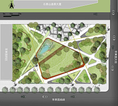 穿马丁靴的喵采集到CK-总平面图