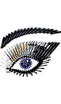 Artistic eye created with Dior mascara!: Eyes Essential, Dior Eyes, Dior Mascaras, Icons Overcurl, Diorshow Mascaras, Diorshow Color, Dior Diorshow, Mascaras Diorshow, Cosmetics Beauty