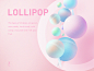 Lollipop Illustration pink lollipop sweet illustration