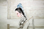 【中国绘画长郎】武倩女画家画美女 - 爾東先生 - 爾東先生的博客