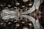 宋·川菜，广州 / 共和都市 : 十万块不锈钢砖与四十万根琉璃羽毛组成的意象空间