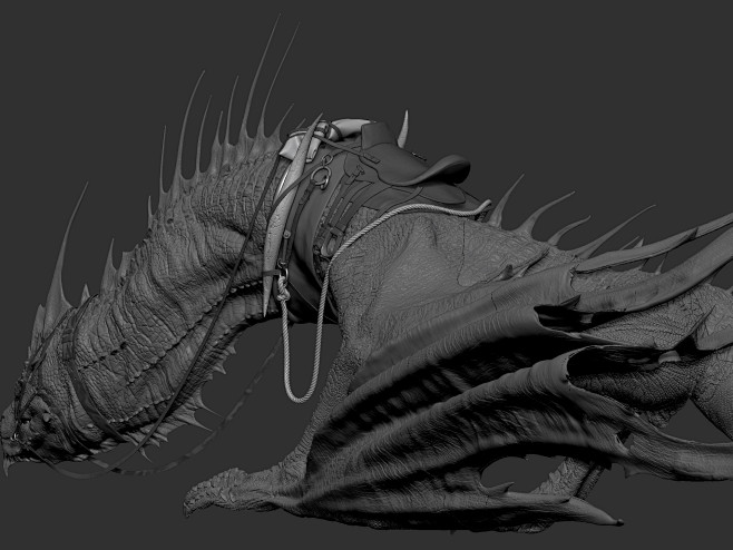 Black dragon (Zbrush...