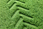 JD Grass rug : John Deere grass carpet. 100% New Zealand wool. Manufactured by Permafrost. Available through Permafrost and Pur Norsk. Part of Stories collection.