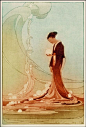 美国艺术家Bertha Lum (1869 – 1954) ，用版画描绘她眼中的东洋。