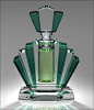 3D CGI Perfume Bottles : 3D CGI Generic perfume bottles in the Art Deco style - The Flower and Dancer versions inspired by René Lalique. Model making, lighting and rendering in Maya software.
