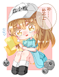 柚子の小头像库<br/><a class="text-meta meta-mention" href="/rlfzxngcxj/">@柚子海洋水ベ</a><br/>工作细胞-血小板<br/>画师：【半次元】煎饼pancake