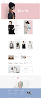 #电商首页#BOX - Elegant Ecommerce PSD Templates