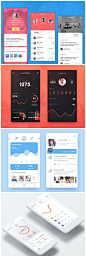 健身APP欣赏  #APP# #UI# #移动应用# #界面# 