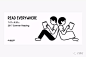 [米田/主动设计整理]谁说不能黑白配！爆红日本插画家Nori take 与韩国New Balance 跨界合作