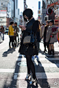 ##tokyo   Street    ##fashion    ##shinjuku   district:  ##spring   season  ...