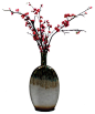 Nacre Pearl Hand-Finished Artesian Tall Lightweight Metal Vase - Vases - ecWorld Enterprises, Inc.