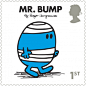 Mr Men and Little Miss stamp series designed for Royal Mail 皇家邮政品牌艺术邮票设计-古田路9号