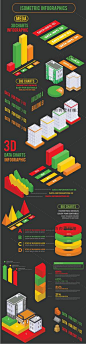 三维立体2.5D等距建筑大楼绿化装修3D城市AI矢量设计素材ai376-淘宝网