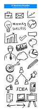 business-doodles-vector-psd | 图翼网tuyiyi.com