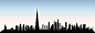 City Dubai skyline. UAE cityscape United Arab Emirates urban view vector