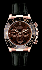 rose gold rolex chrono