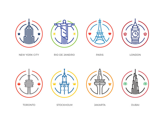 Cities Badges - so f...