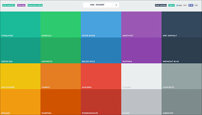 18个配色(色彩搭配)资源网站——设计师...