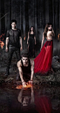 吸血鬼日记 海报 封面《Vampire Diaries》主人公（由左至右）： 达蒙·塞尔瓦托 (Ian Somerhalder 伊恩·萨默海尔德 饰)，斯特凡·塞尔瓦托 ( Paul Wesley 保罗·韦斯利 饰)，埃琳娜·吉尔伯特 ( Nina Dobrev 妮娜·杜波夫 饰)。。。。#影视# #美剧# @吸血鬼日记 @予心木子