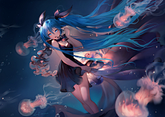 光翼荧羽采集到初音