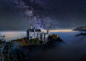 Castle Neuschwanstein by night by Peter Brunner on 500px