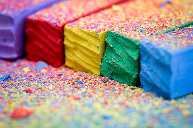 Colorful Chalks by i...