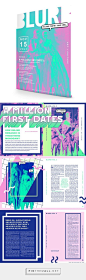 "A Million First Dates" Editorial Spread on Behance... - a grouped images picture - Pin Them All: