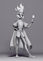 Prince John, Léo Rezende : Project i've done based on Javier Burgos Concept.
I learned a lot about topology for animation, pose and final render.
