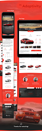 RentPro - Car Dealer's Website : This is a non-commercial project that I have designed in my free time.  All information appearing in this work is fictitious. Any resemblance to real projects is purely coincidental.
