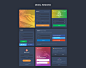 Grade UI Kit : Light & dark UI Kit for PSD & Sketch