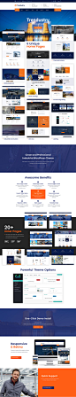 Trendustry industrial manufacturing wordpress theme