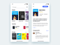 App for learn new things about UX  - Daily UI Challenge interaction design user experience ux design ui ux design app sprint project management iphonex