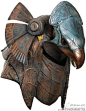 Anubis Helmet 埃及神像头盔 来自Qrious乔治 - 微博