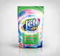 Packaging Development  |  Jet Klin Detergent : Unpublished Pitch ProjectJet Klin is a New powder detergent brand product. The objective is to make a packaging that has an outstanding and eye catcing packaging visual. Jet Klin name itself representing the 