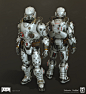 Doom MP Sets - Highpoly, Efgeni Bischoff : The MP sets as highpoly i did for the new Doom.