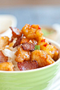 Panda Express Orange Chicken with Bacon Copycat recipe. Make it at home in 20 minutes! | rasamalaysia.com