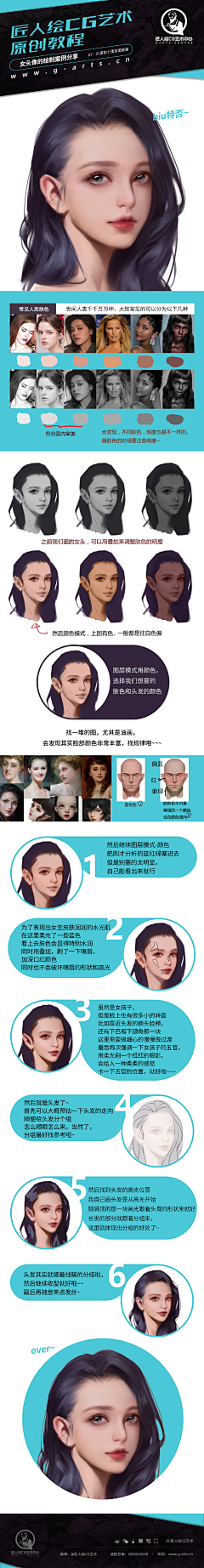 哦嘢采集到JC_绘画教程