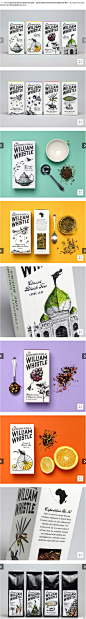 William Whistle 茶品牌包装 | 视觉中国 旗下创意社区-视觉me
