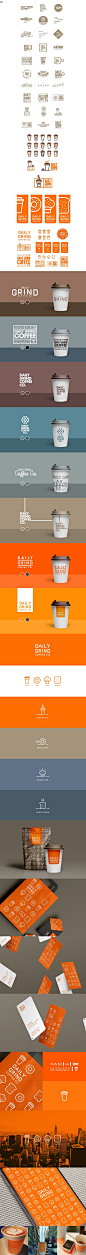 Daily Grind Coffee Co. on Behance