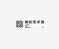 学LOGO-新彩艺术馆-文化艺术馆品牌logo-多字母构成-元素重复-左右排列-XC