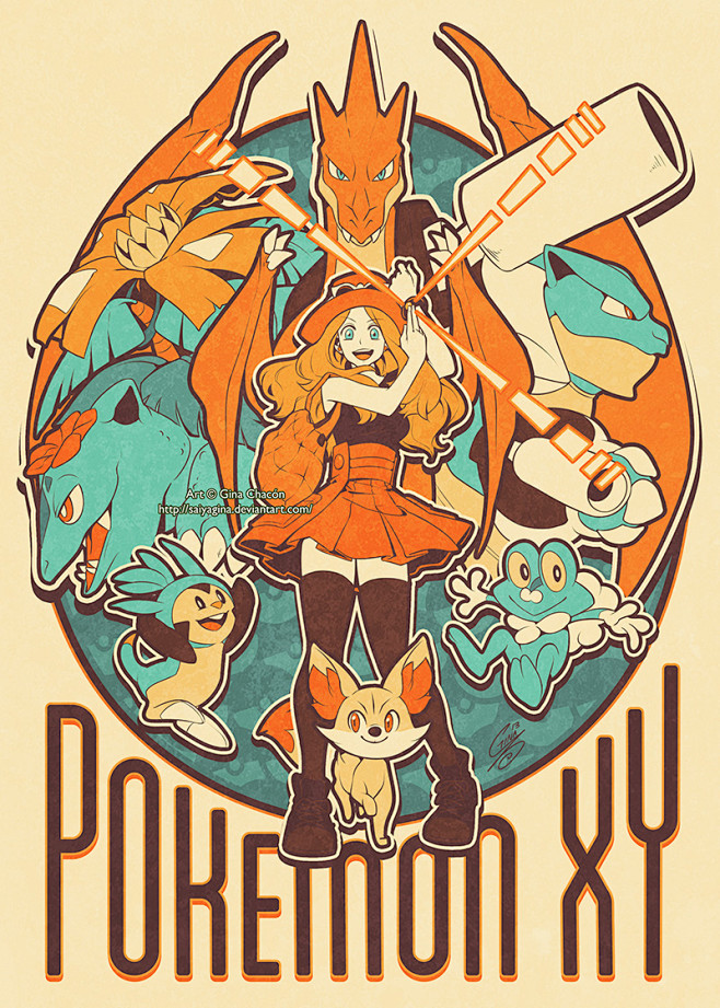 Pokemon XY by =Saiya...