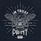 Trust Printshop Mural by Pavlov Visuals