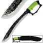 Zombie Clearing Machete w/ Knuckle Guard - Full Tang