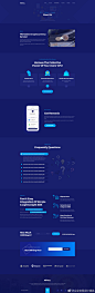一组比特币、区块链类的官网设计参考 网页设计 #企业官网设计精选# ​​​​