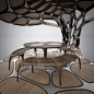 Volu Dining Pavilion by Zaha Hadid and Patrik Schumacher