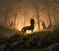 Assassin's Creed Odyssey Centaur, Wavenwater Michael Guimont : Here's a concept I've done during my time at Ubisoft Quebec for Assassin's Creed Odyssey. <br/>At this time, we were exploring how much we should push the mythological aspect of the game