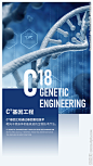 基因工程手机海报