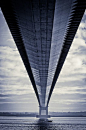 Humber Bridge near Kingston upon Hull, UK #美景# #摄影师# #城市#