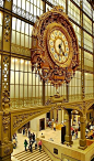 The fabulous clock at the Musée D’Orsay, in Paris.: 